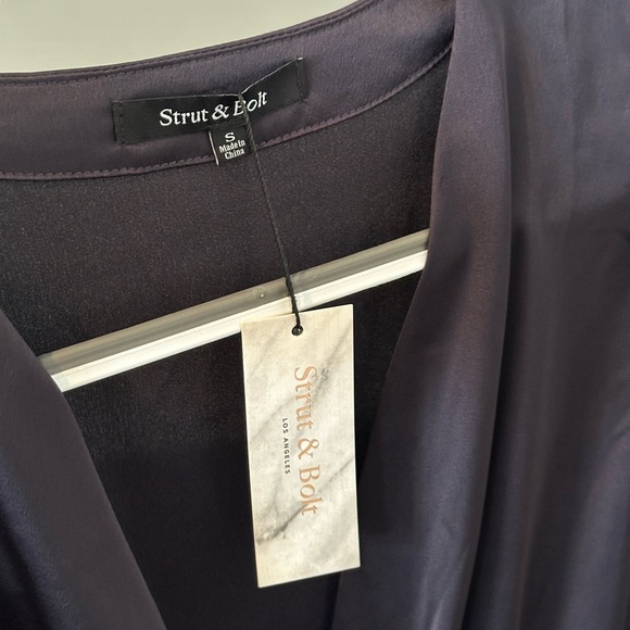 Strut & Bolt Satin Bodysuit - Picture 4 of 6